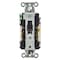 Hubbell Wiring Device-Kellems Straight Blade Receptacle, 5-20R, 20 A, 125V AC, 2 Pole, 3 Wire, Grounded DR20C1WHI - alternate 3